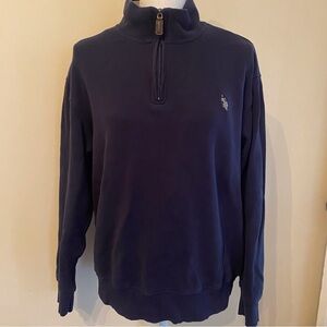 US Polo quarter zip up pullover